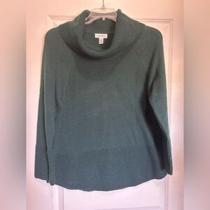 Calvin Klein Deep Green Turtleneck Sweater